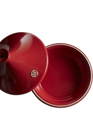 Ateşe Dayanıklı Tajin 32 Cm 5 Lt Kırmızı-burgundy TYC00499877359 - 3