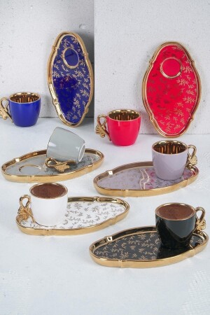 Athena Set mit 6 Kaffeetassen SCT-21-0237/6 - ACAR