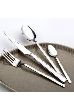 Athena 84 Parça 12 Kişilik Çatal Kaşık Bıçak Seti 500.01.02.1894 - Jumbo