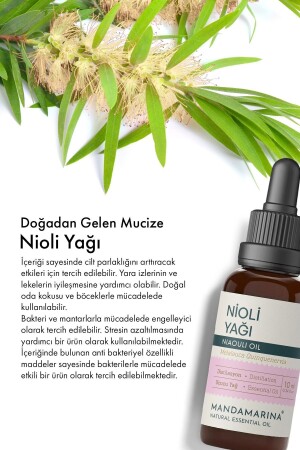 Ätherisches Nioli-Öl, 10 ml, Glastropfer, 100 % rein und natürlich (ätherisches Niaouli-Öl) - 6