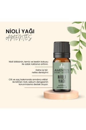 Ätherisches Nioli-Öl, 100 % rein, zertifiziert, unverdünnt (Ätherisches Niaouli-Öl), 10 ml - 2