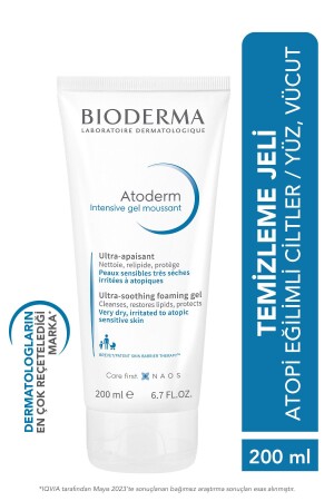 Atoderm Intensiv beruhigendes Reinigungsgel für trockene und sehr trockene Haut 200 ml 3401560936988 - 2