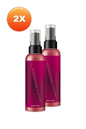 Attraction Sensation Damen-Körperspray 100 ml. Doppelset BODYMIST0011-2 - 1