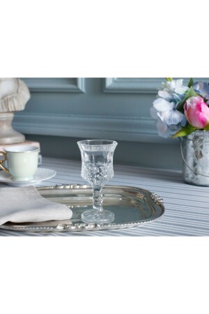 Audrey 4'lü Ayaklı Kahve Yanı Bardağı Seti 40 ml 1KBARD0513-8682116201360 - Madame Coco