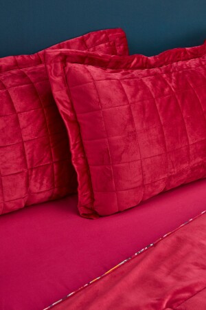 Audrey Double Luxury Comfort Set Fuchsia - 10