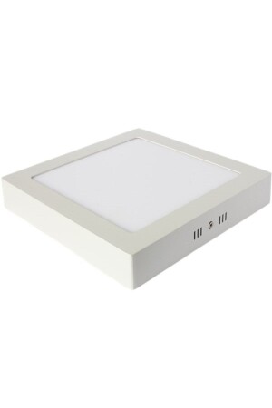 Aufbaumontierter 18-W-LED-Spot mit quadratischem Panel, weiß, m1208 - 2