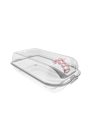 Aufbewahrungsbox für Damenschuhe, transparent, atmungsaktiv, sicher, 3-teilig - 4