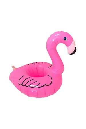 Aufblasbarer Becherhalter mit Flamingo-Meeresgrund - 4