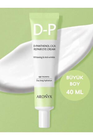 Aufhellende Augencreme gegen dunkle Flecken, Schwellungen und Falten mit D-Panthenol und Cica, 40 ml - 7