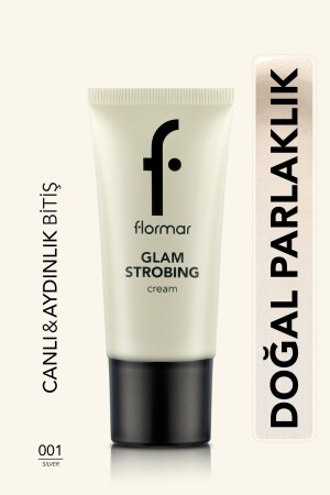 Aufhellende Make-up-Basis (SILBER) – Glam Strobing Cream – 001 Silver – 8690604645909 - 1