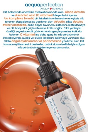 Aufhellendes, den Hautton ausgleichendes Anti-Makel-Serum mit Vitamin C, 30 ml (ARBUTİN ASCORBİC) - 8