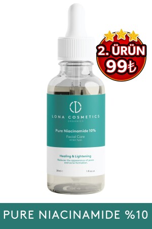 Aufhellendes reines Niacinamid 10 % Serum LNC103 zur Reduzierung von Akne, Poren und Mitessern - 2