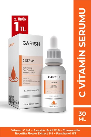 Aufhellendes Serum gegen Hautunreinheiten mit Vitamin C, Vitamin C 1 % Ascorbinsäure. 10 %, Ferulasäure. Panthenol 3 % ROSA23 - 4