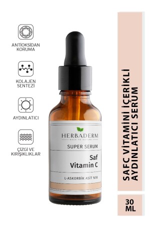 Aufhellendes und tonisausgleichendes Gesichtsserum mit Vitamin C, 30 ml, 10 % Ascorbinsäure - 1