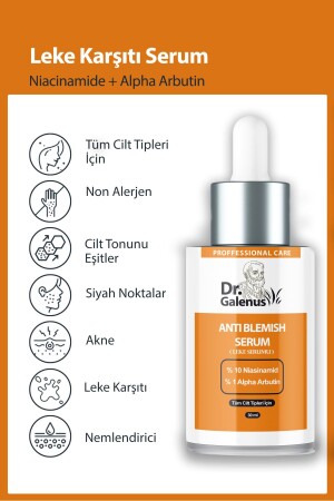 Aufhellendes Vitamin C und Anti-Dunkelflecken-Niacinamid- und Arbutin-Dual-Care-Serum-Set (50 ml) - 6