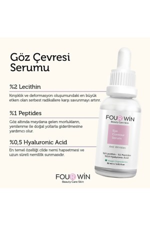 Aufhellung der Augenkontur und Anti-Falten (1 % Peptide – 2 % Lecithin 0 %. 5 Hyaluronsäure) 30 ml - 4