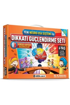 Aufmerksamkeitsstärkungsset Kindergarten Alter 6 - Osman Abalı - 1