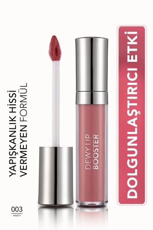 Aufpolsternder, getönter Lipgloss (Dunkler Pfirsich) – Dewy Lip Booster – 003 – 8690604619054 - 2