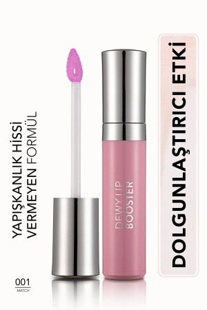 Aufpolsternder Lipgloss (TRANSPARENT) – Dewy Lip Booster – 001 Match – 8690604619030 - 1