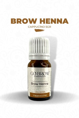 Augenbrauen Henna Cappuccino 5gr - 2