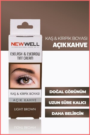 Augenbrauen- und Wimpernfarbe – Hellbraun 8680923320939 - 2