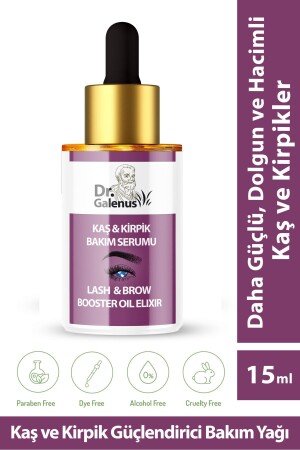 Augenbrauen- und Wimpernpflegeserum (Arganöl – Rizinusöl – Mandelöl – Vitamin E) 15 ml - 1