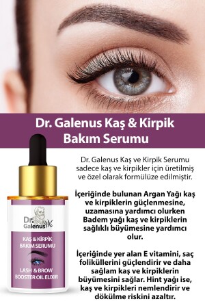 Augenbrauen- und Wimpernpflegeserum (Arganöl – Rizinusöl – Mandelöl – Vitamin E) 15 ml - 4