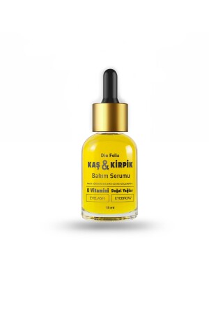 Augenbrauen- und Wimpernpflegeserum (Vitamin E – Arganöl – Rizinusöl – Mandelöl) 15 ml - 5