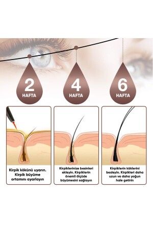 Augenbrauen- und Wimpernwachstum, Reparatur, nährendes und stärkendes Pflegeserum garantiert 5 ml KKUOBGS5ML - 6