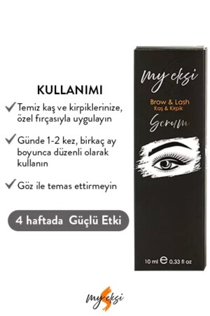 Augenbrauen-Wimpernserum mit aufpolsternder und verlängernder Wirkung (SAKURA-BLUME) 10 ml myeksi-KKS001 - 3