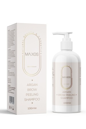 Augenbrauenreiniger Argan Peeling & Shampoo 100 ml Spezialformel KASTEMIZLEICIARGANPEELING - 4