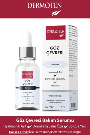 Augenkontur - Augenkonturpflegeserum mit Hyaluronsäure und Dunaliella Salina-Extrakt 30 ml - 1