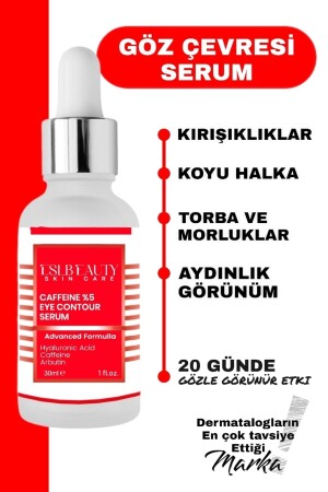 Augenkontur-Serum gegen Falten und dunkle Ringe unter den Augen, gegen Absacken und Blutergüsse, 30 ml - 2