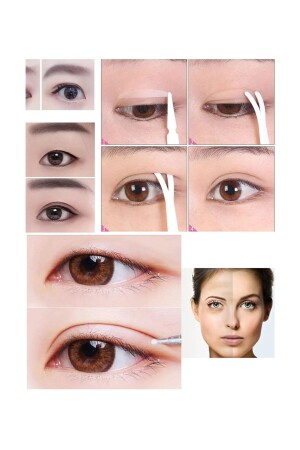 Augenlid-Lift-Stretching-Lift-Tape-Set, Herabhängendes Augenlid-Lifting - İnka Roller