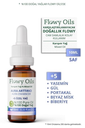 Aura Arttırıcı Doğal Özel Bakım Yağı %100 Saf Karışım Aura Enhancer Mixed Oil 10ml - 1