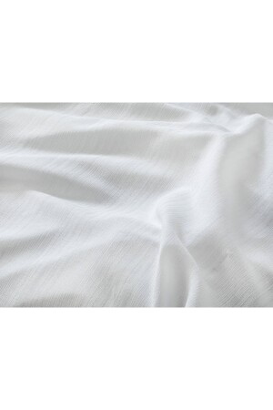 Aurora Silky Touch Çift Kişilik Nevresim Takımı 200x220 Cm Beyaz TYC00600548408 - 7