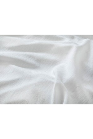 Aurora Silky Touch Tek Kişilik Nevresım Takımı 160x220 Cm Beyaz 10036974 - 9