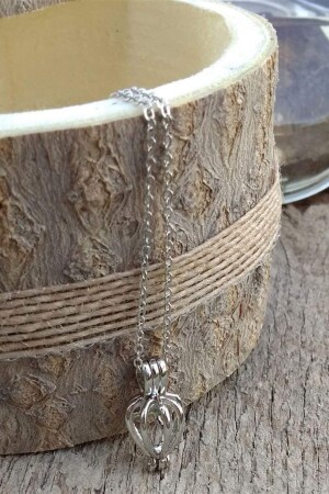 Austernperlen-Halskette, echte Perle, Geburtstagsgeschenk für Ihren Liebhaber, Schmuck aus der Auster BNDİNCİKOLYE001 - 5