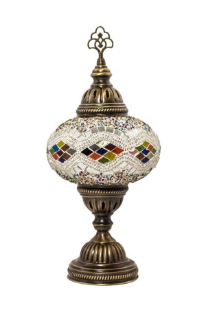 Authentische Mosaiklampe, Schreibtisch 000008 - 2