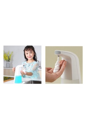 Automatischer Sensor und über USB wiederaufladbarer Flüssigseifenspender, Schaumspender, modern – 300 ml KTPJ0007 - 1