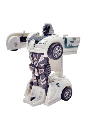 Automatisches Spielzeugroboter-Transformationsauto mit roter Farbbox TYC00306605116 - 4