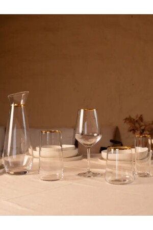 Avantgarde Gold 6-teiliges Wasserglas-Set 420 cc - 5