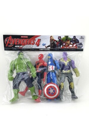 Avengers Süper Kahramanlar 4lü Figür Seti - 1