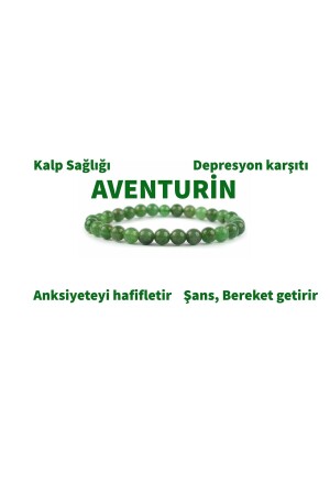 Aventurin Naturstein Armband Glück-Segen 8mm - 1