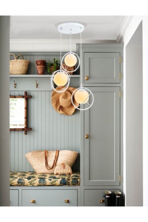 (منيز-ويرلاند) ، الصندوق الثالث، غلوب بيضاء اللون الزجاجي، الشنارة البيضاء، غرفة المعيشة، المطبخ، المراهق، - avizade