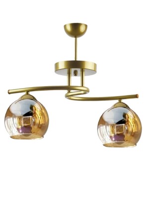 غرفة المعيشة - المطبخ - غرفة النوم الحديثة لون العسل - Modavize