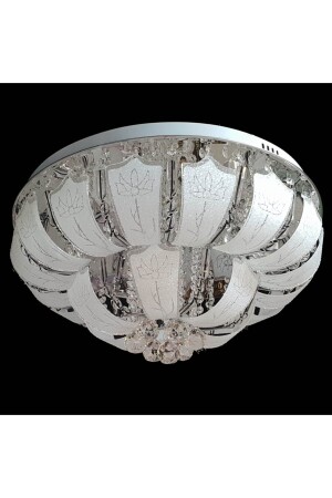 Avize Salon Led Li Kumandalı 60 Cm. 2030-60 - 3