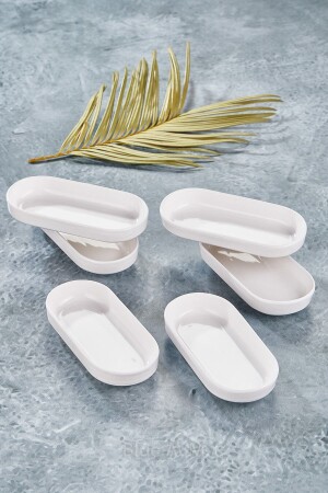 MNZ-Avm 6-piece Salda Snack/Breakfast Set 1. صفة السيراميك SALDA6LISET - Blue