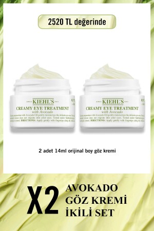 Avocado-Augencreme-Feuchtigkeits-Duo-Set - 2