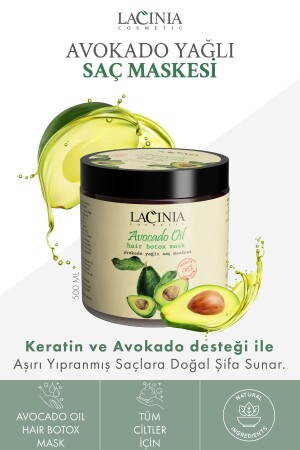 Avocadoöl-Haarreparaturmaske 500 ml 2407257 - 1